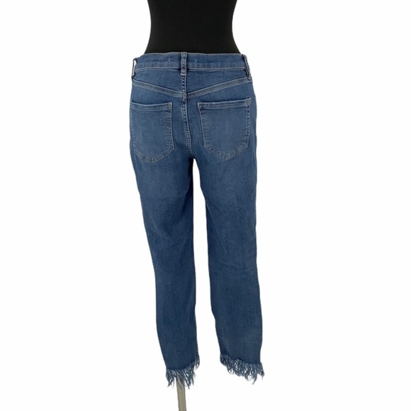 Free People Raw Hem Jeans A3 - Picture 8 of 9